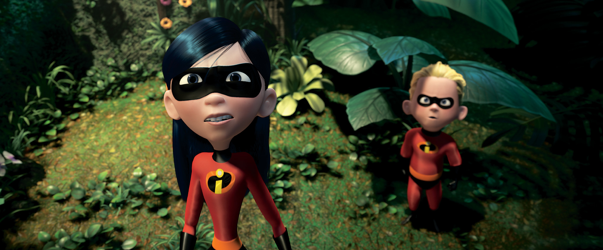 the incredibles violet and dash fight