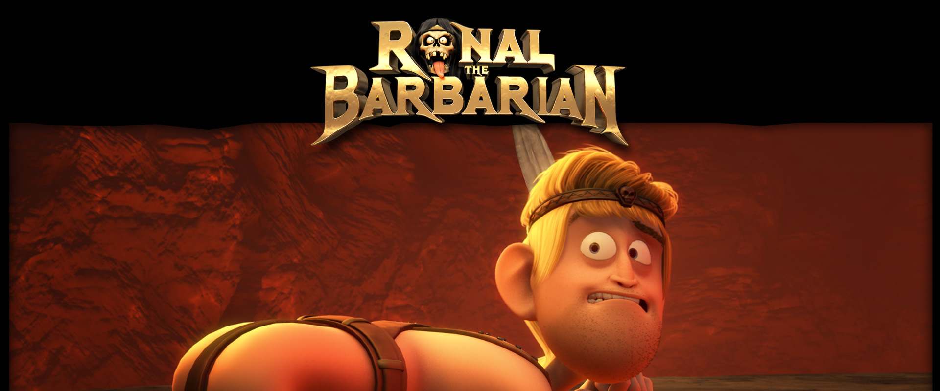 Ronal the Barbarian background 1