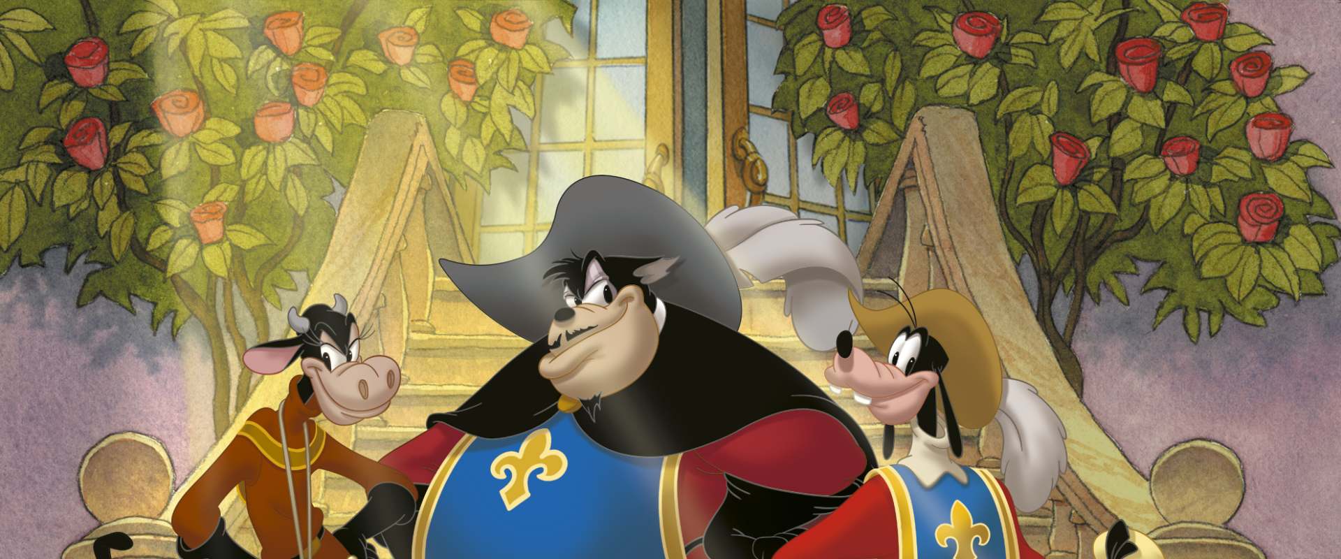 Mickey, Donald, Goofy: The Three Musketeers background 2
