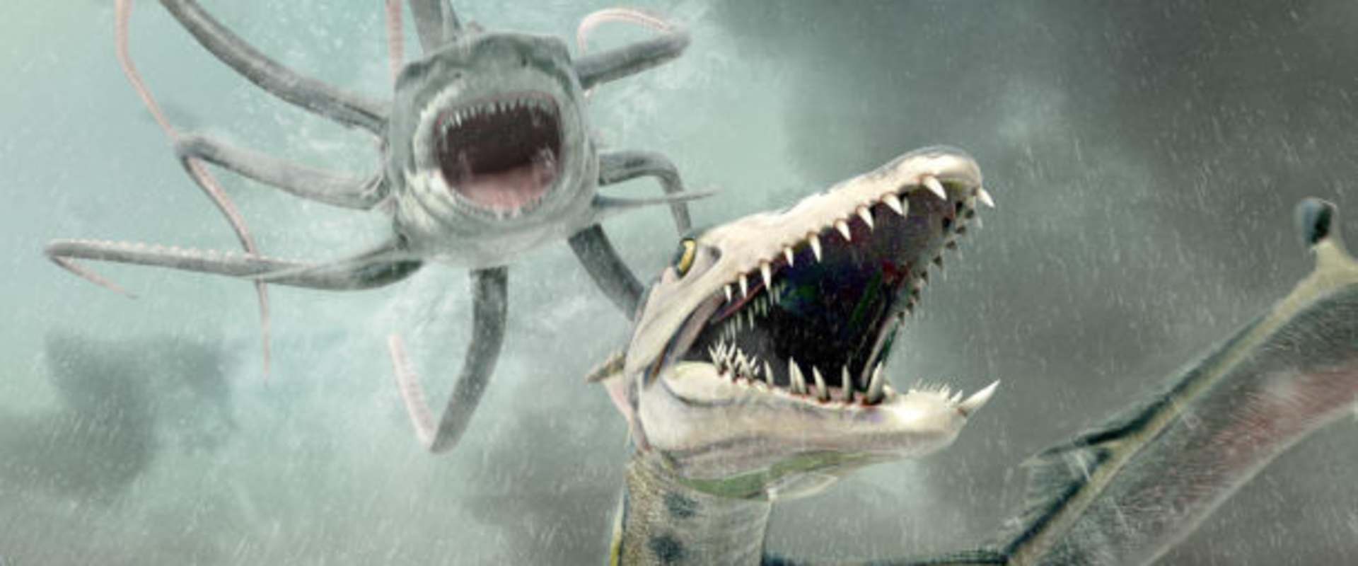 Sharktopus vs. Pteracuda background 2