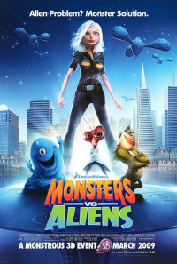Monsters vs. Aliens Poster 1