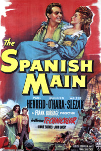 The Spanish Main Poster 1