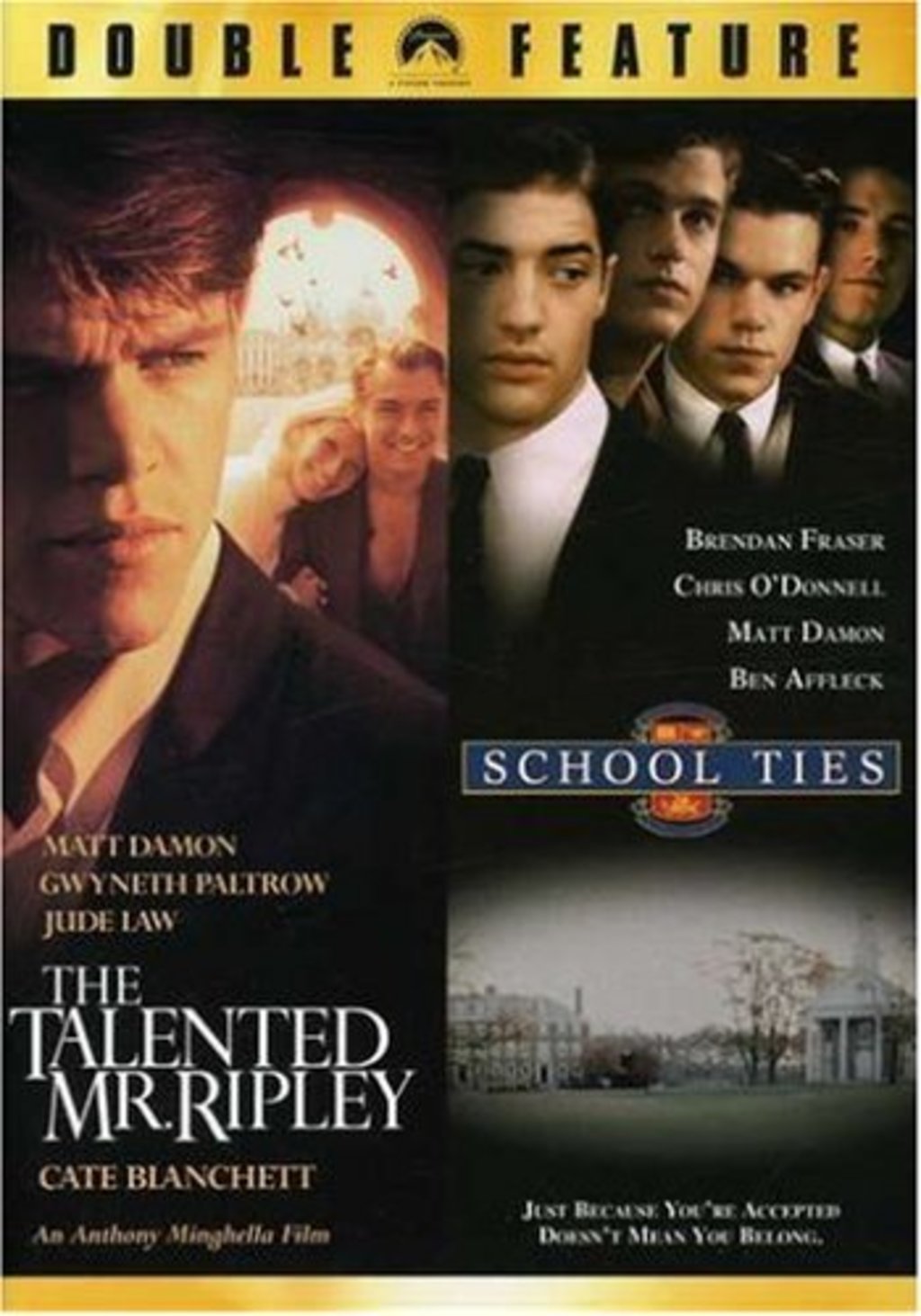 Школьные узы. School Ties. Брендан Фрейзер, Бен Аффлек и Мэтт Дэймон. Brendan Fraser School Ties. Matt Damon School Ties.