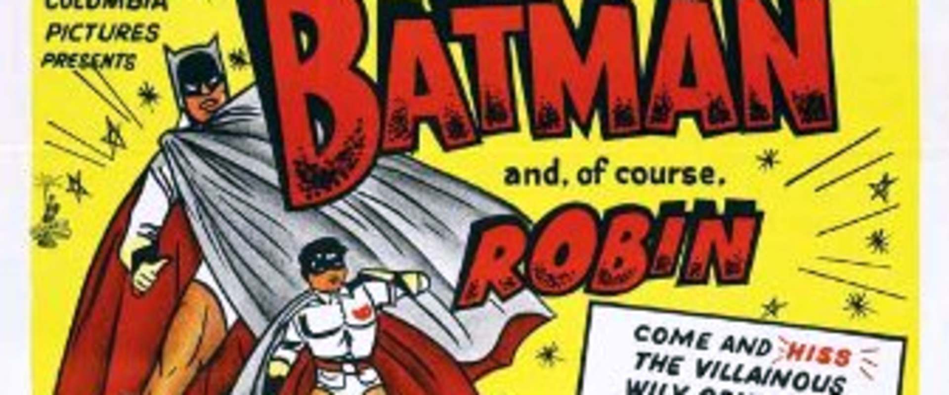 Batman and Robin background 1