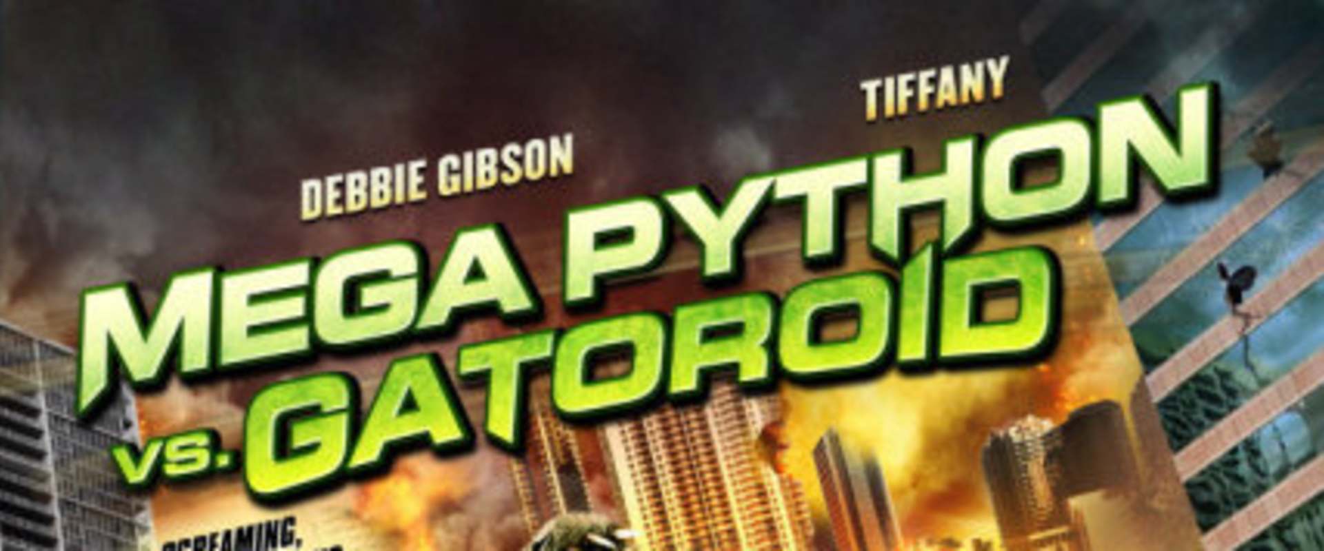 Mega Python vs. Gatoroid background 1