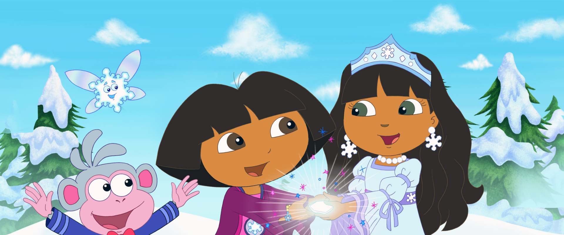 Dora Saves the Snow Princess background 2
