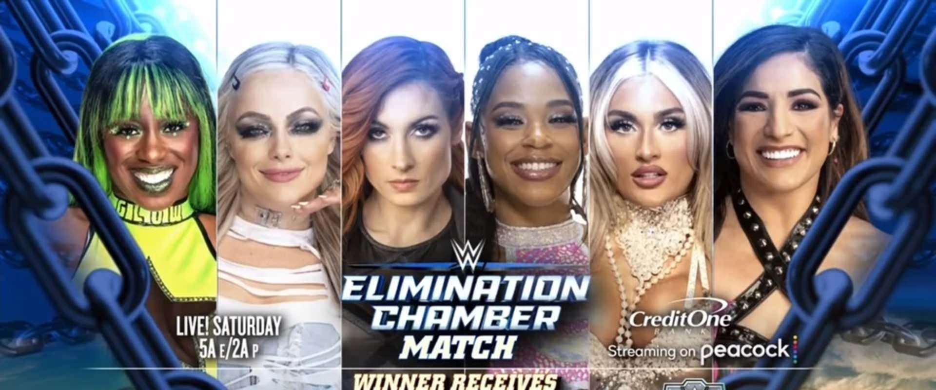 WWE Elimination Chamber: Perth background 1