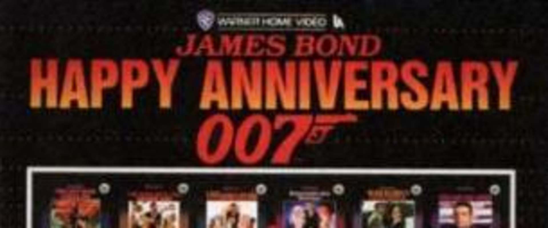 Happy Anniversary 007: 25 Years of James Bond background 1