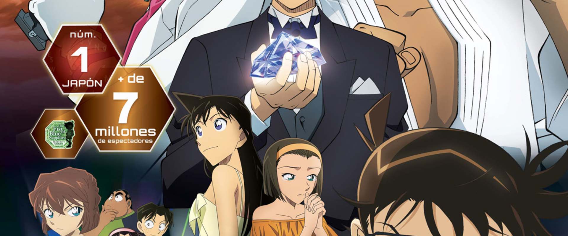 Detective Conan: The Fist of Blue Sapphire background 1
