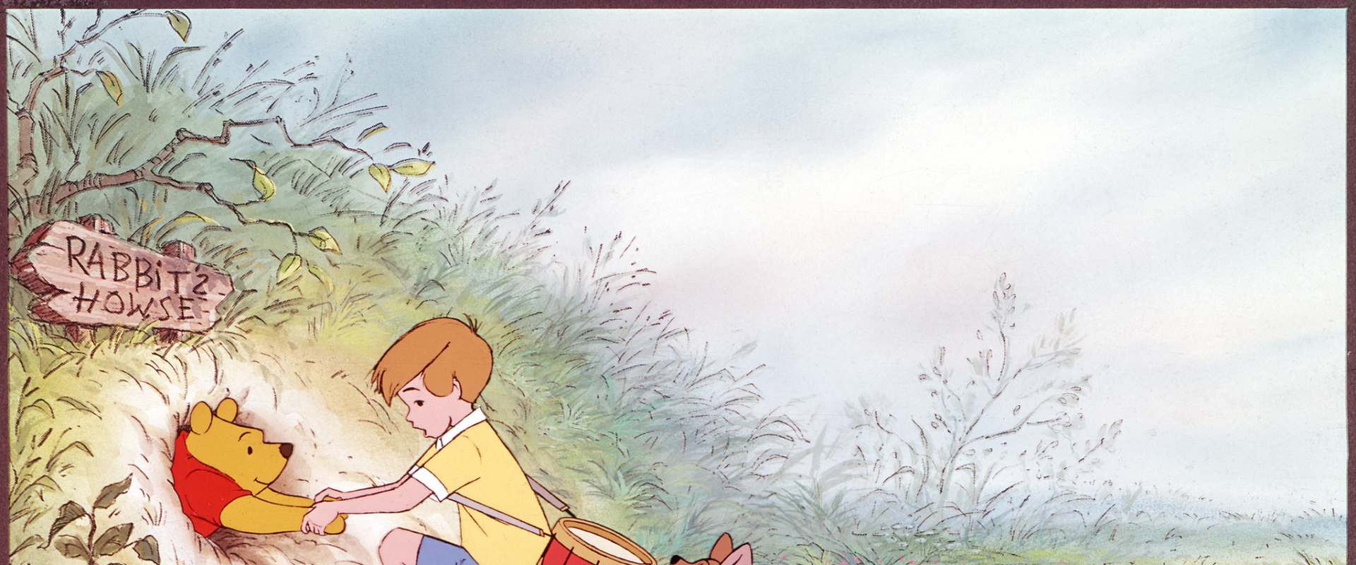 Winnie the Pooh and the Honey Tree background 1