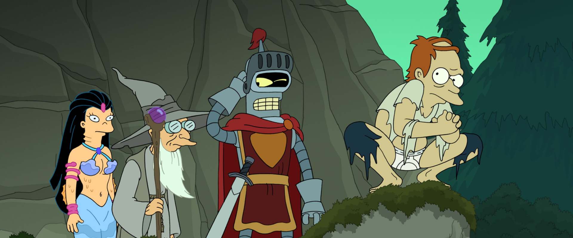 Futurama: Bender's Game background 1