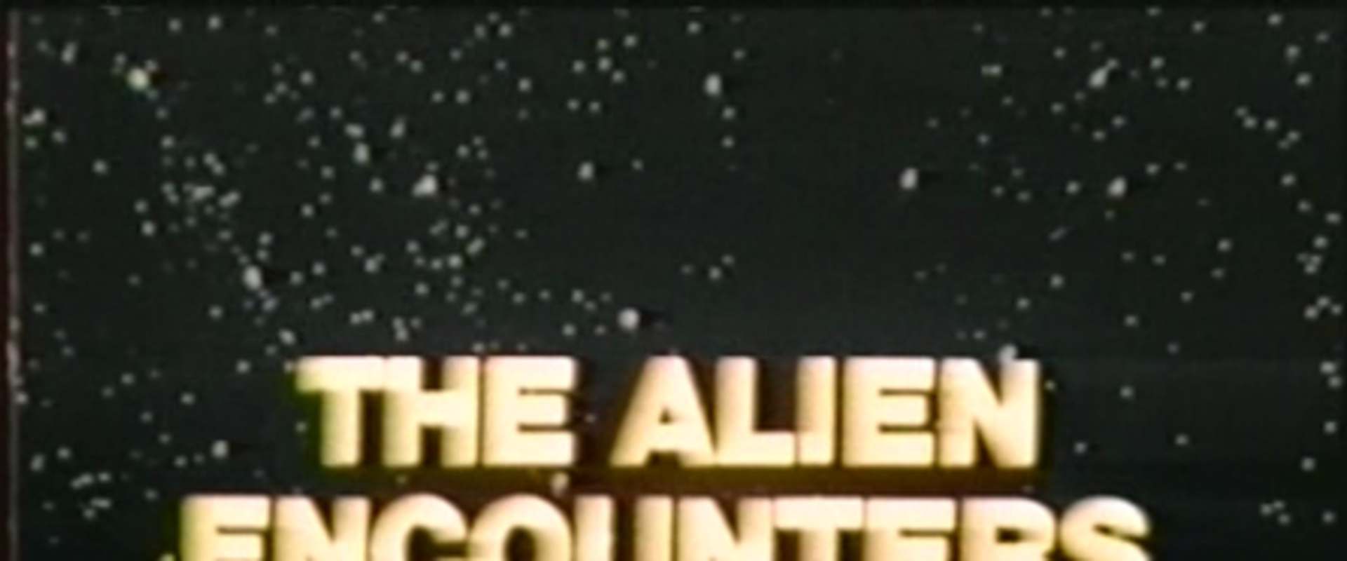 The Alien Encounters background 1