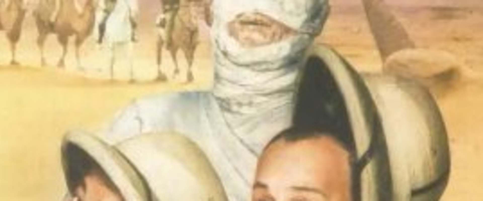 Abbott and Costello Meet the Mummy background 1
