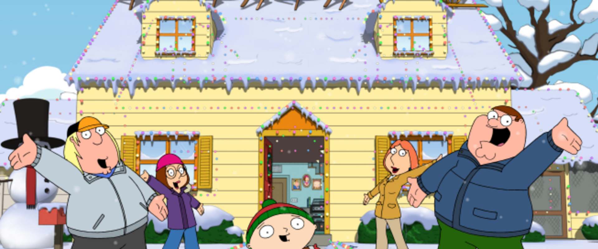 Family Guy Presents: Road to the North Pole background 2