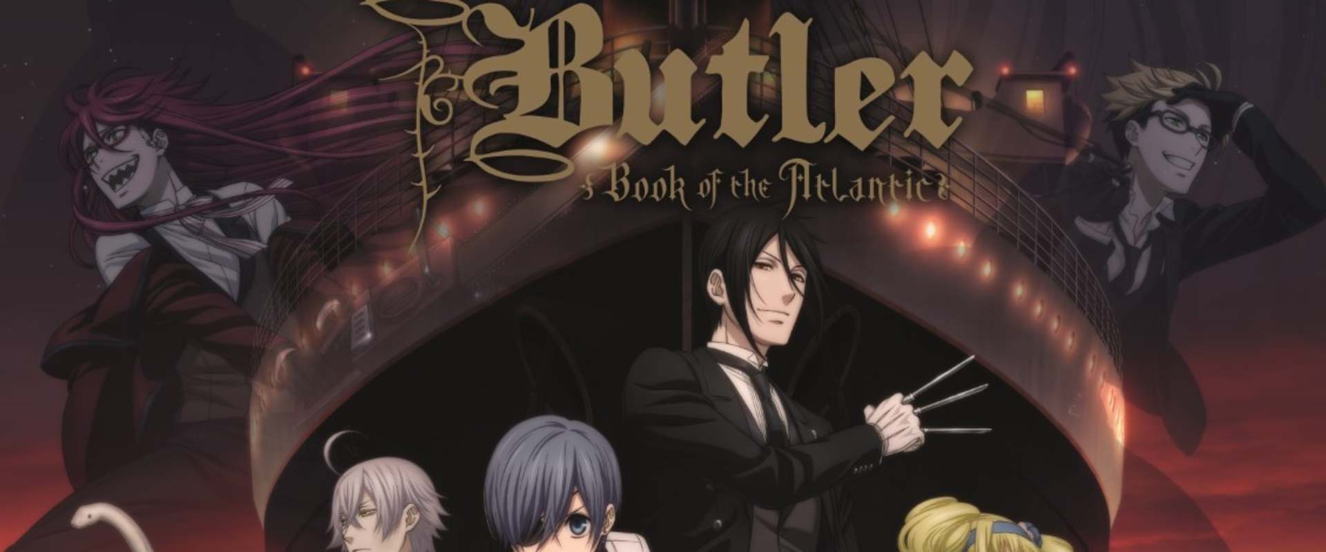 Black Butler: Book of the Atlantic background 1