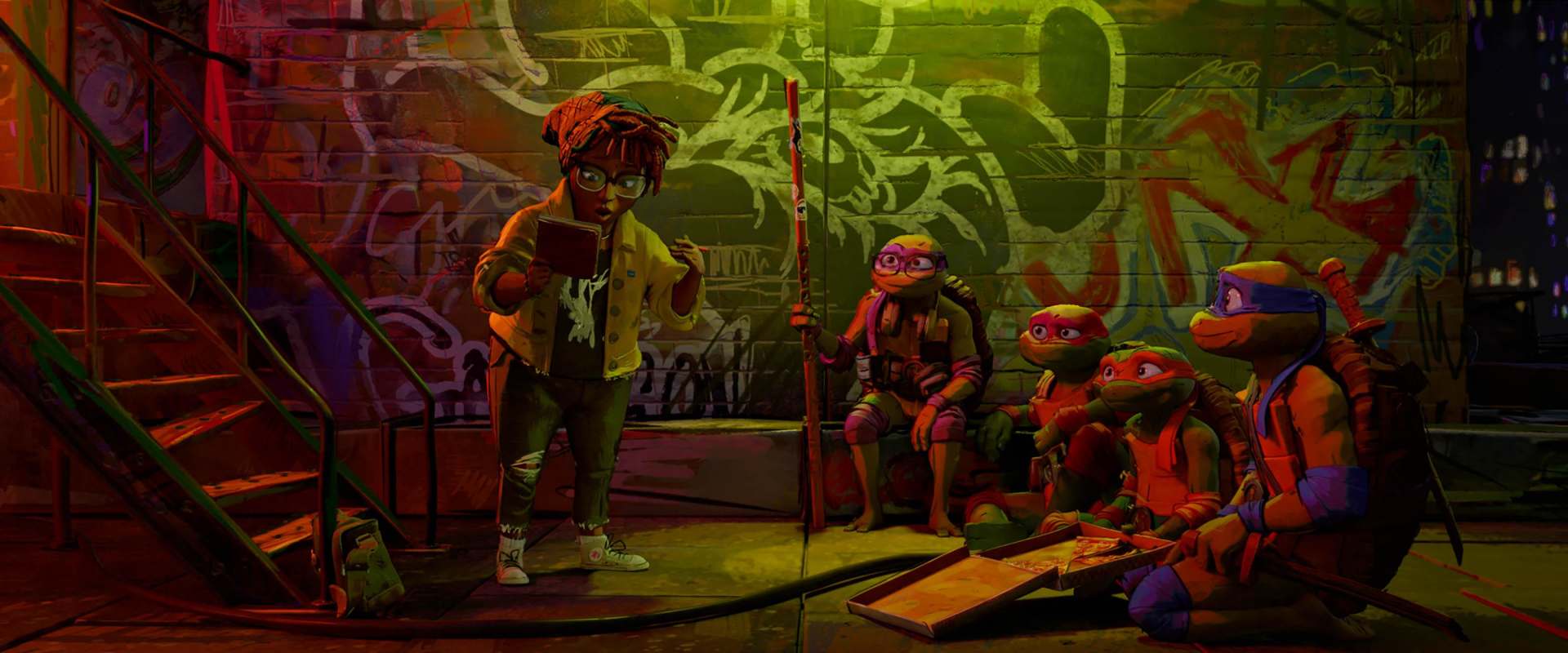 Teenage Mutant Ninja Turtles: Mutant Mayhem background 1