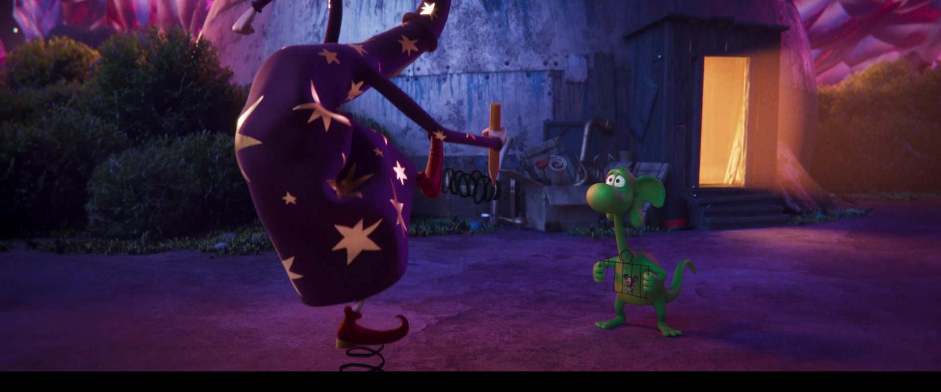 The Green Dinosaur background 1