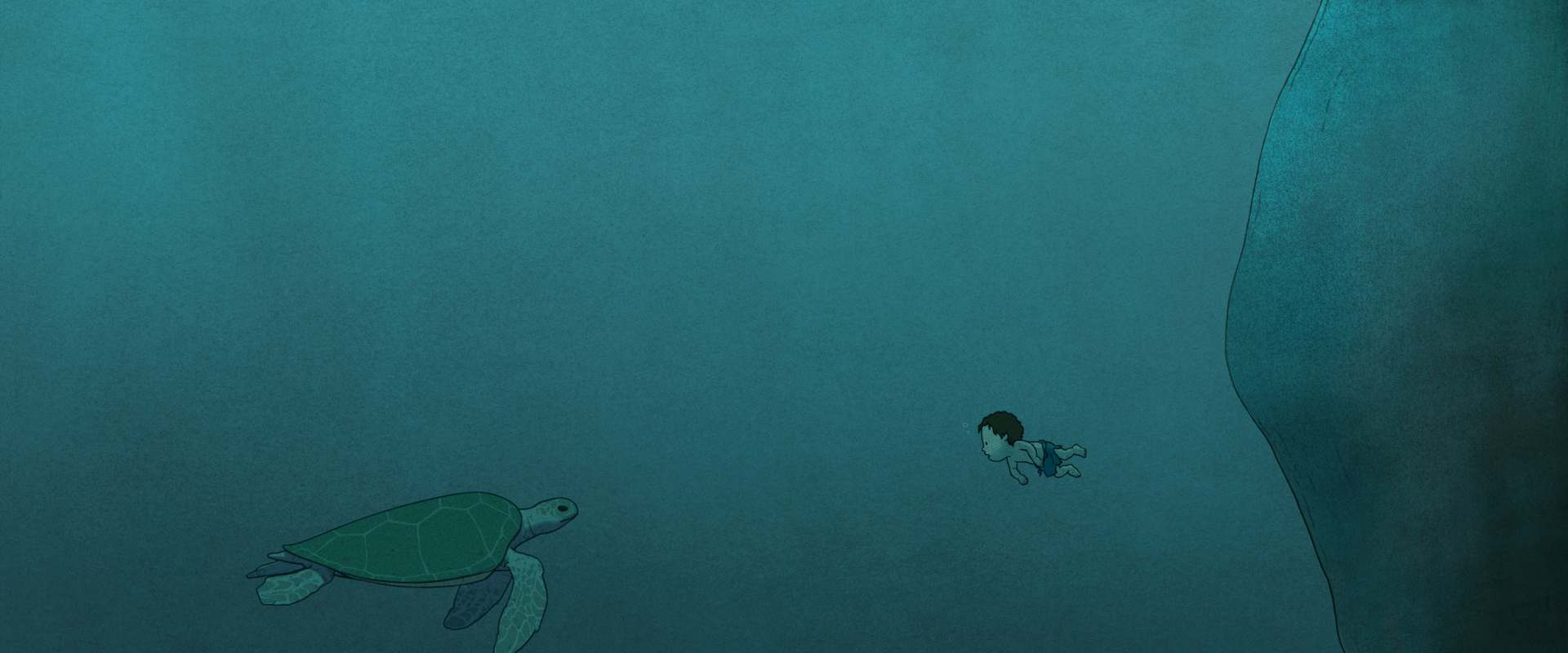 The Red Turtle background 2