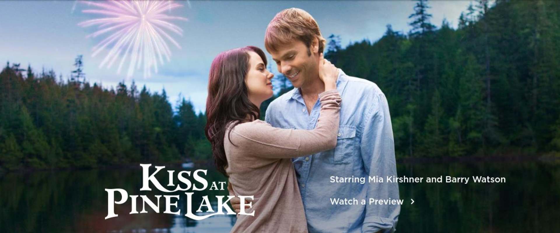 Kiss at Pine Lake background 1