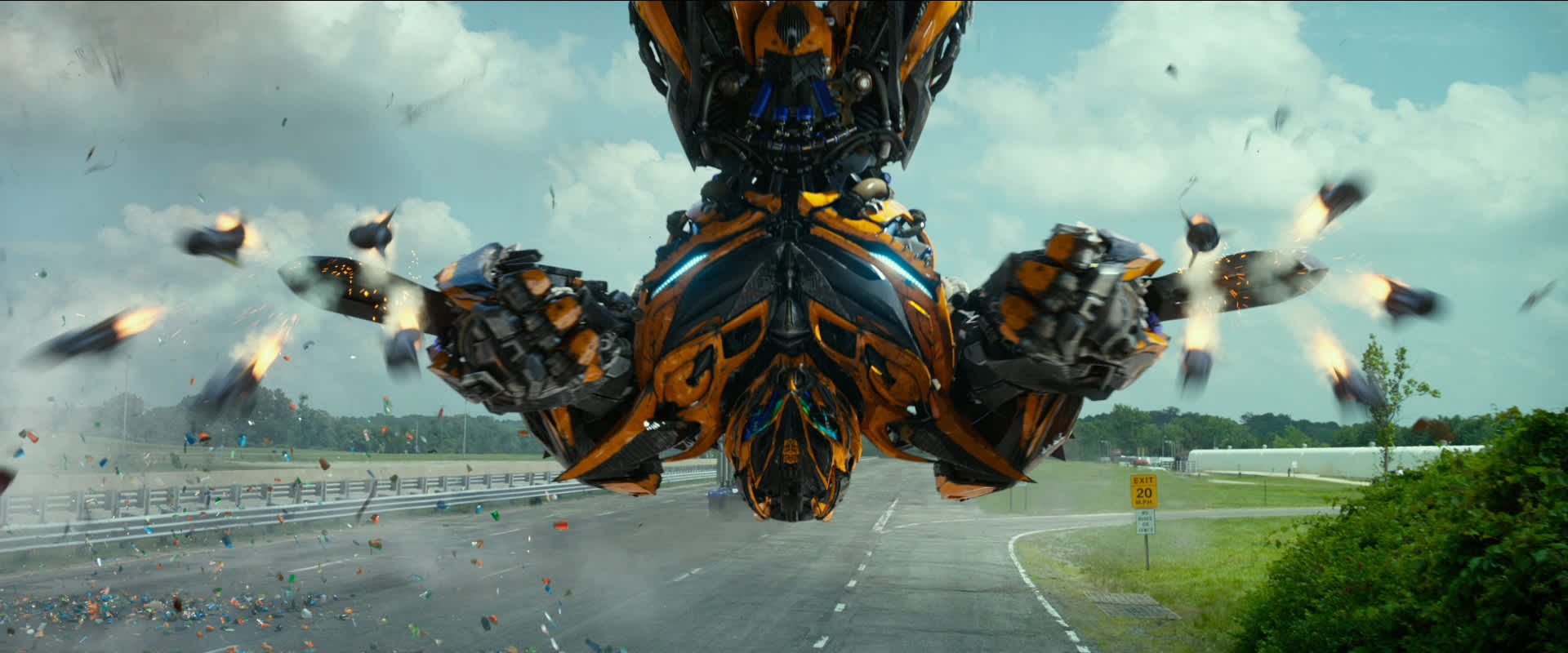 Transformers: Age of Extinction background 1
