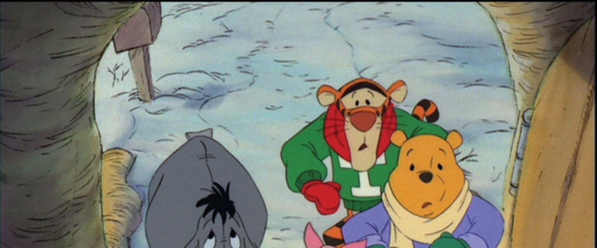 Winnie the Pooh & Christmas Too background 2
