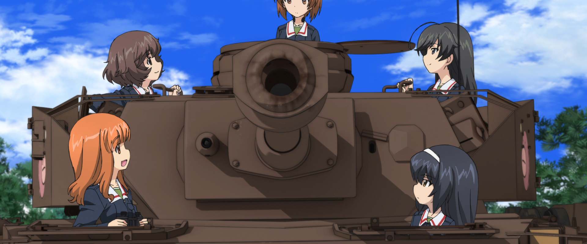 Girls und Panzer: The Movie background 1