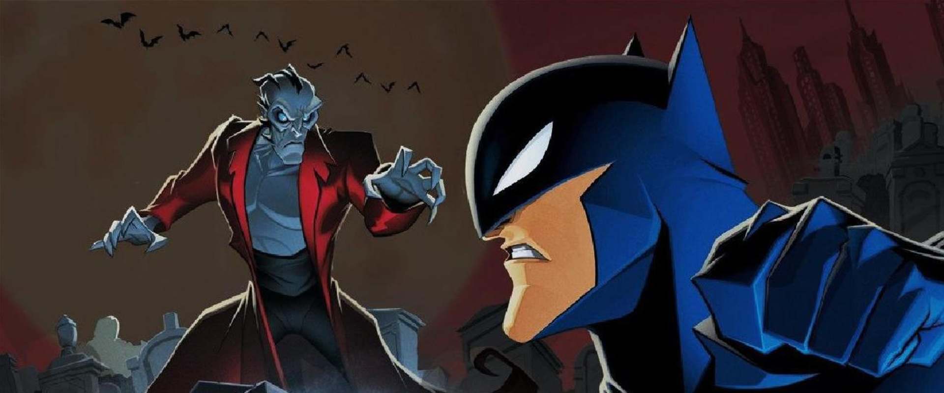 The Batman vs. Dracula background 2