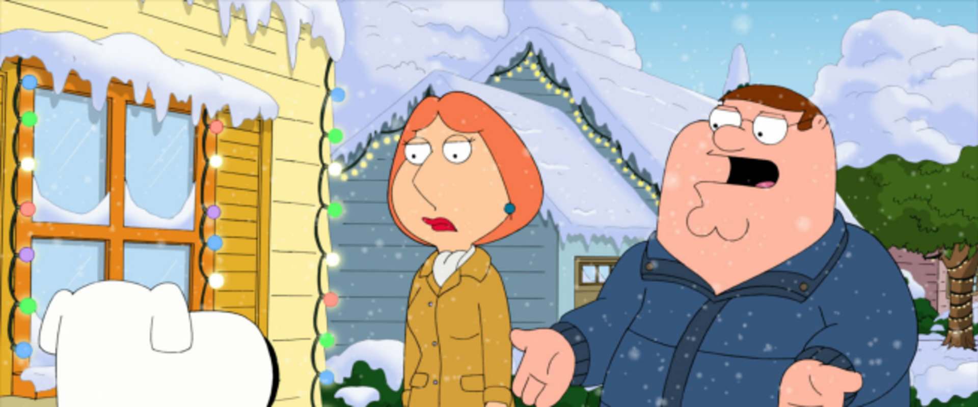 Family Guy Presents: Road to the North Pole background 1