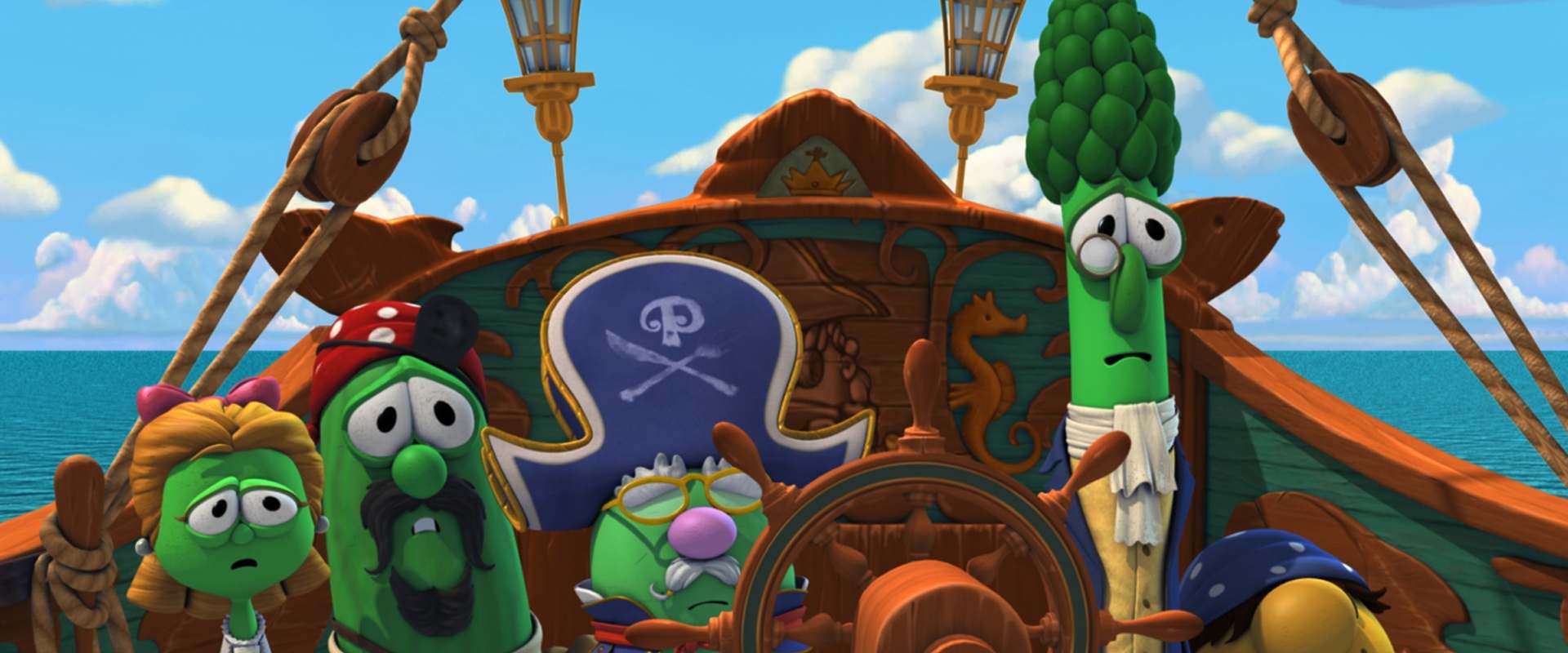 The Pirates Who Don't Do Anything: A VeggieTales Movie background 1