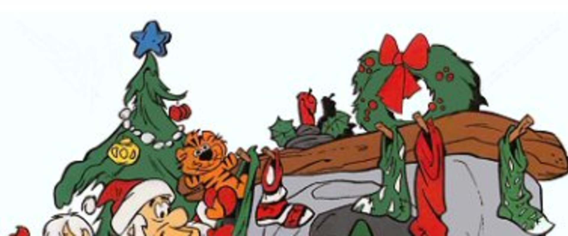 A Flintstone Christmas background 2
