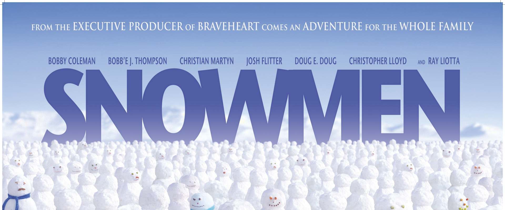 Snowmen background 1