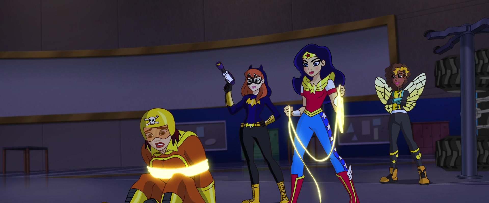 DC Super Hero Girls: Intergalactic Games background 1
