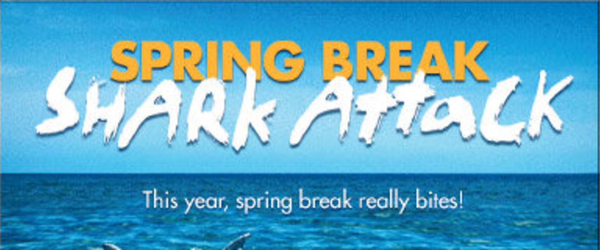 Spring Break Shark Attack background 1