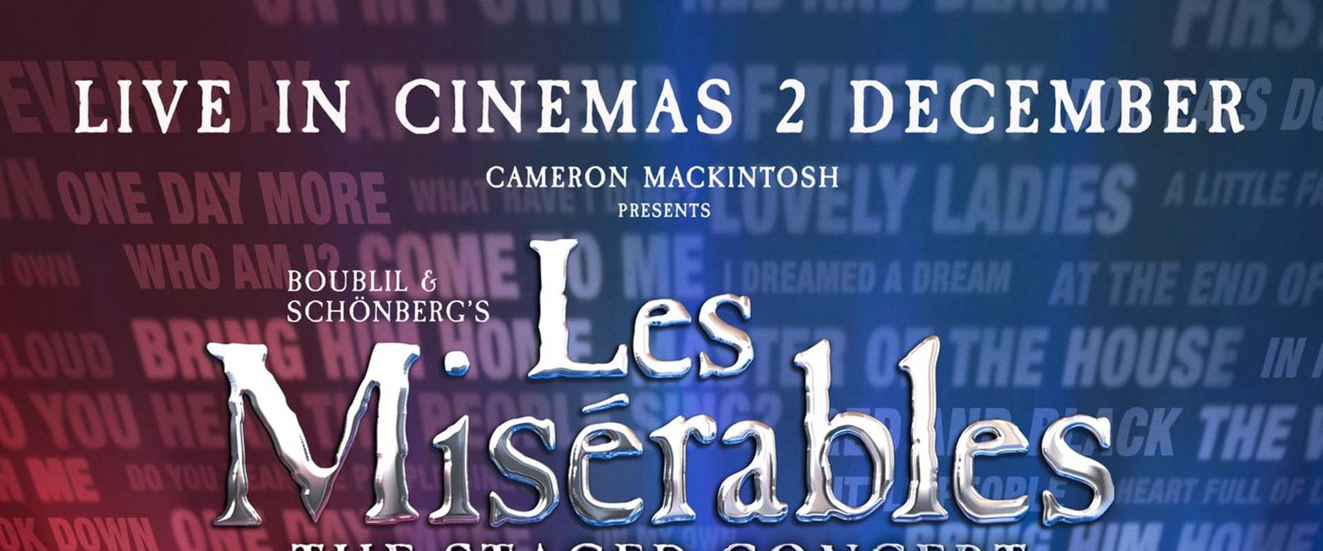 Les Misérables: The Staged Concert background 2