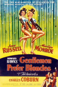 Gentlemen Prefer Blondes Poster 1