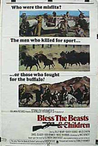 Bless the Beasts & Children Poster 1