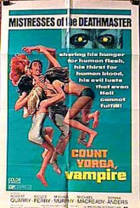 Count Yorga, Vampire Poster 1
