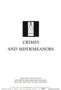 Crimes and Misdemeanors Poster 1