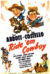Ride 'Em Cowboy Poster 1