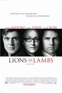 Lions for Lambs Poster 1