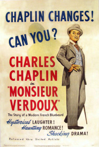 Monsieur Verdoux Poster 1