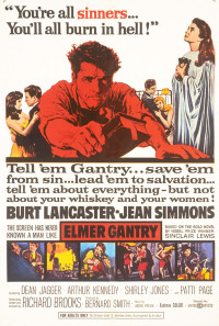 Elmer Gantry Poster 1